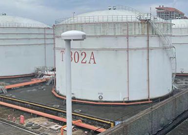 易造防雷為廣西油氣碼頭提供雷電預(yù)警系統(tǒng)