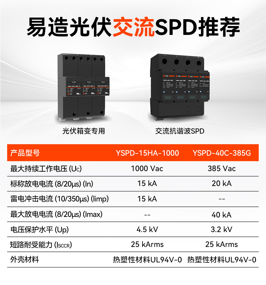 易造光伏交流浪涌保護(hù)器推薦