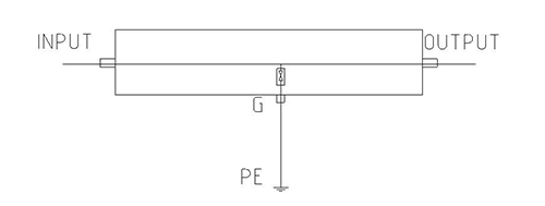 串聯(lián)浪涌保護器的原理-接線 串聯(lián)浪涌保護器的原理-接線