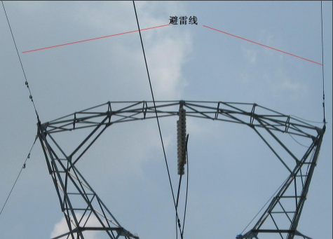 避雷線照片 避雷線照片