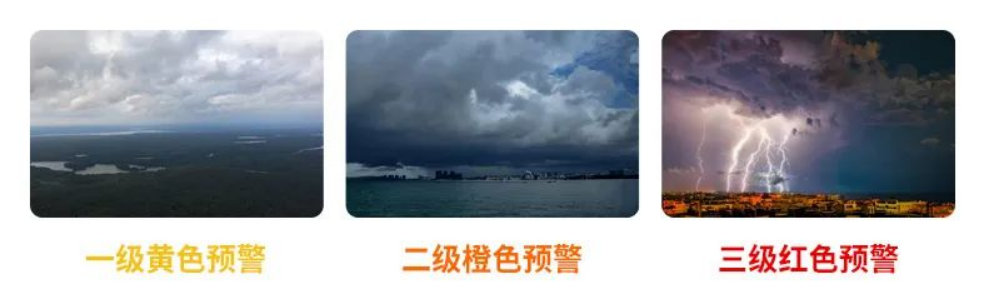 雷電預警系統(tǒng)-三級報警情況